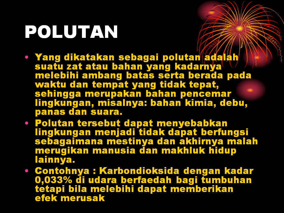 Dina Dwi Nuryani: POLUTAN