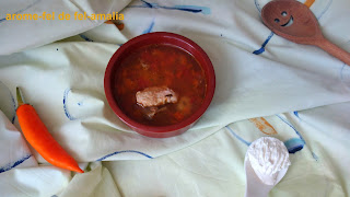 CIORBA DE IEPURE CU GHIMBIR