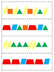 patterns math pattern block grade blocks cards kindergarten winter shapes geometry happens preschool patterning repeating hello teaching lessons examples whathappensinfirstgrade
