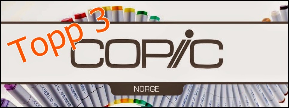 Top 3 at Copic Marker Norge