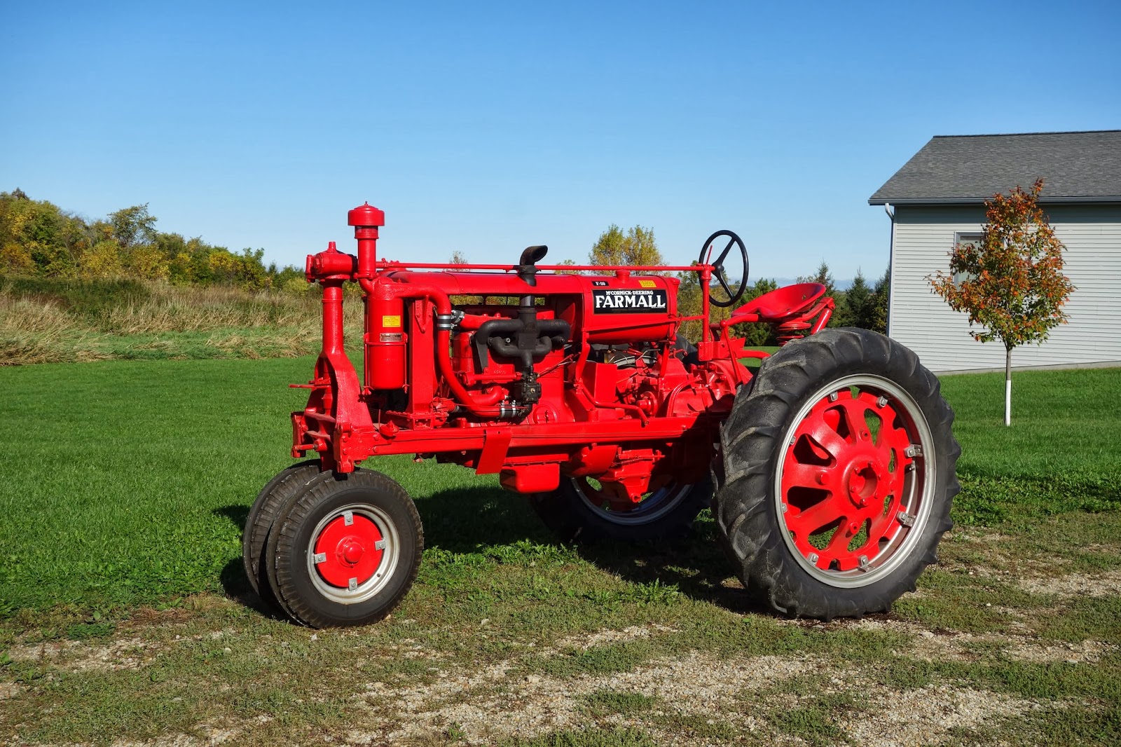 The Question Farmall F20 Tractor Painting