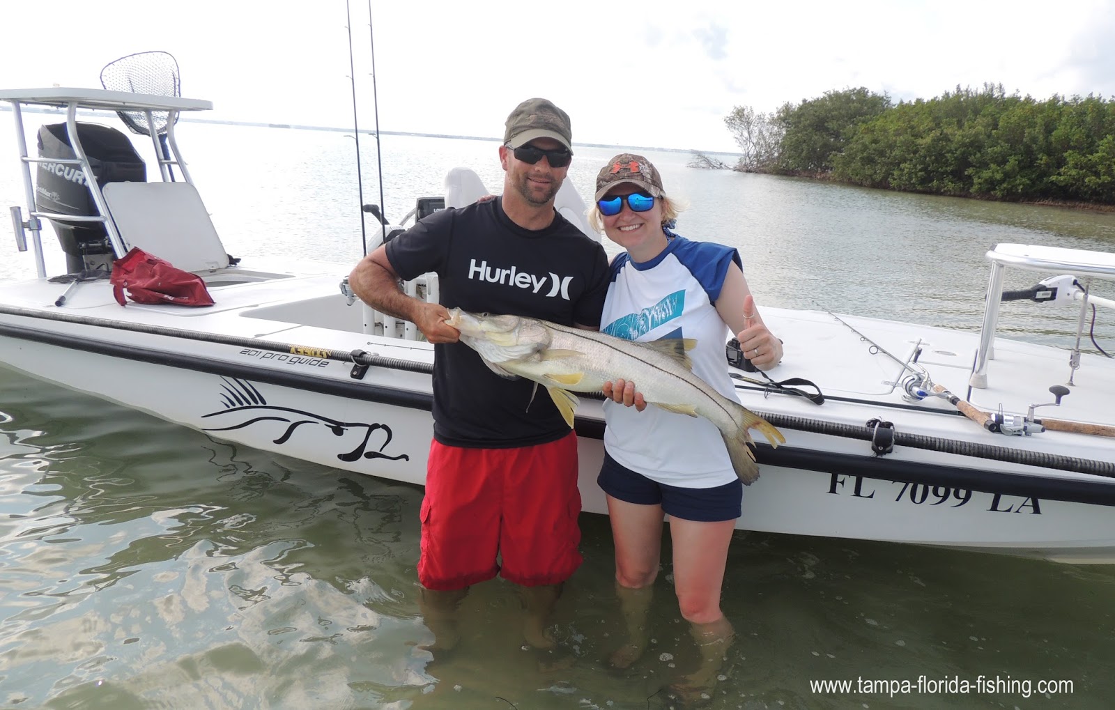 Reel Florida Adventures June Snook Fishing near Clearwater FL
