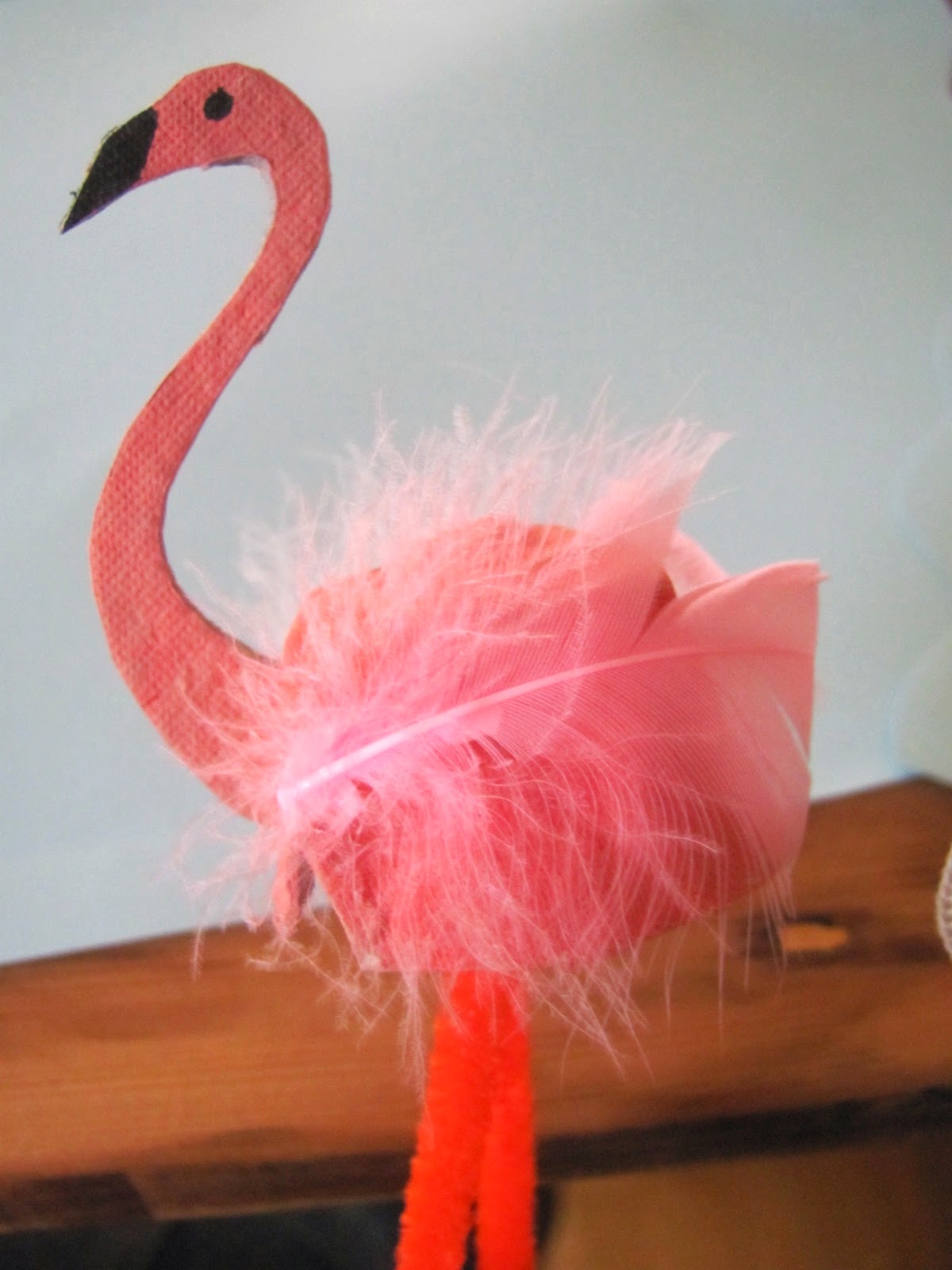 How to Make a Pipe Cleaner Flamingo 