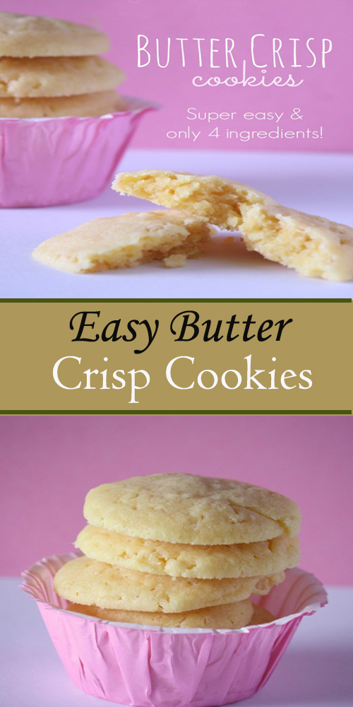 Easy Butter Crisp Cookies Holidays Blog For You