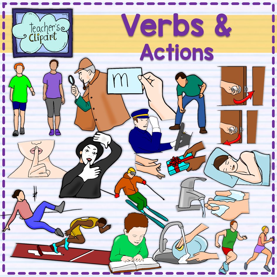 clipart images of verbs - photo #34