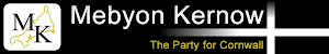 Mebyon Kernow- the Party for Cornwall website