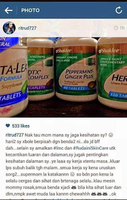 PRODUK TERLANJUR LARIS PILIHAN SELEBRITI TERKENAL instagram rita