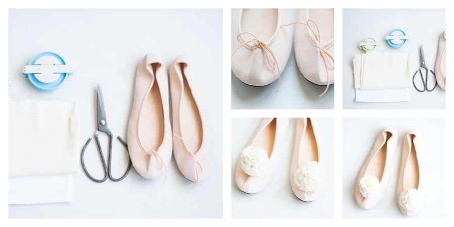 Bailarinas pompón diy