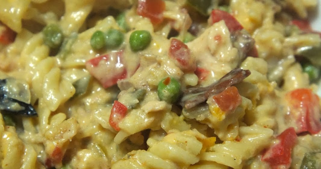 Savory Sweet and Satisfying Cajun Bacon Tuna Pasta Bake