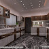 Modular kitchen, living, bathroom and foyer