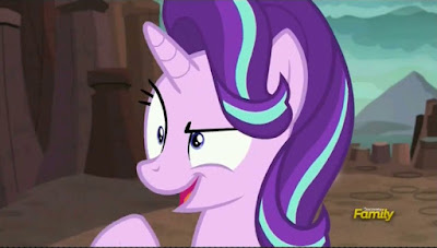 Starlight making a rather weird face