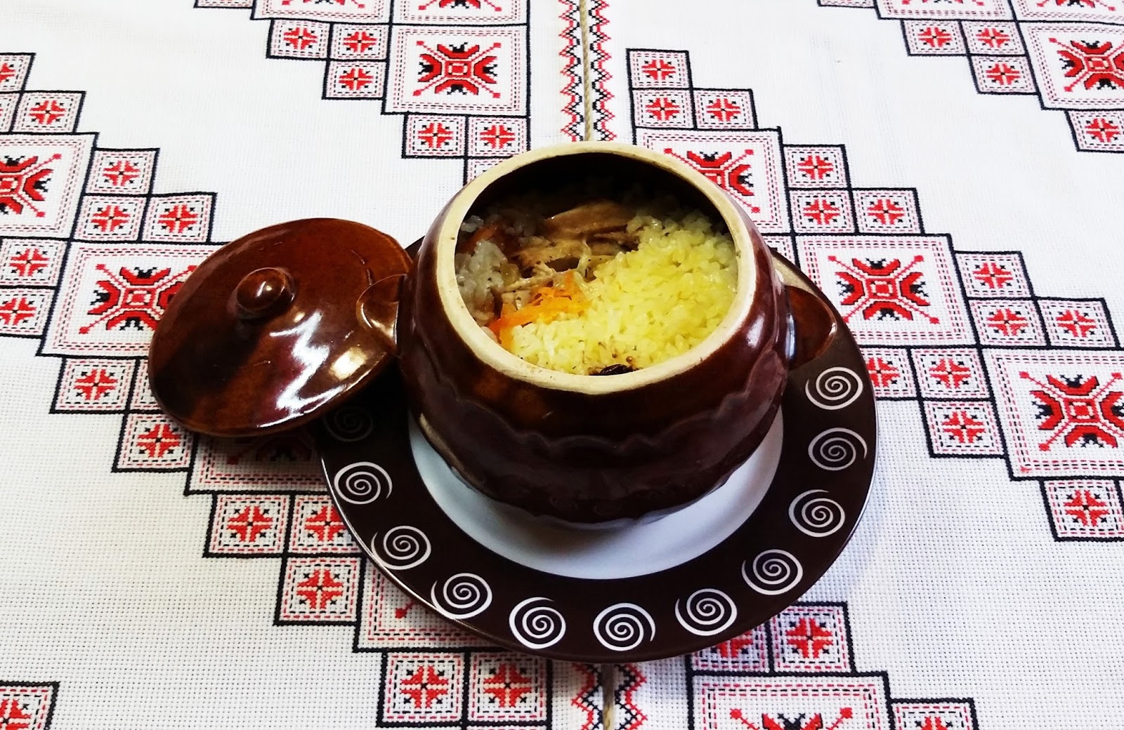 Ukrainian cooking Plov
