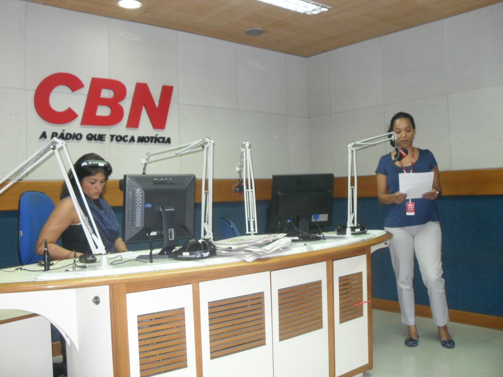 Master Esportes Visita a Rádio CBN/GLOBO SP
