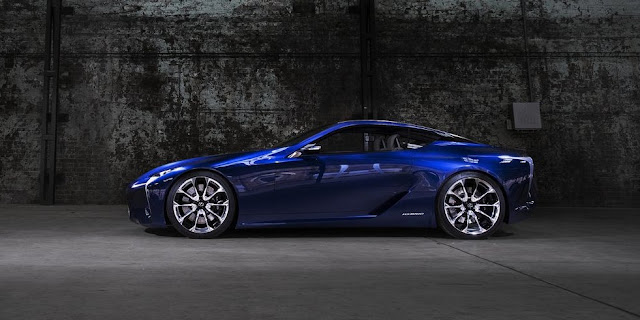 Lexus LF-LC Blue Concept perfil 