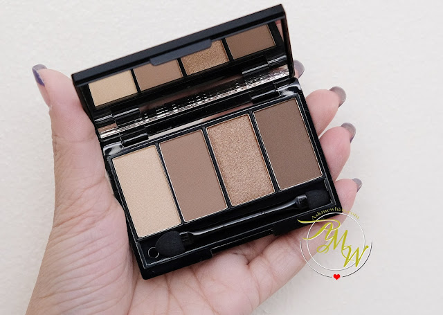 a photo of Pink Sugar Eye Candy Eye Shadow Quad in Cafe Latte review and look by Nikki Tiu Askmewhats