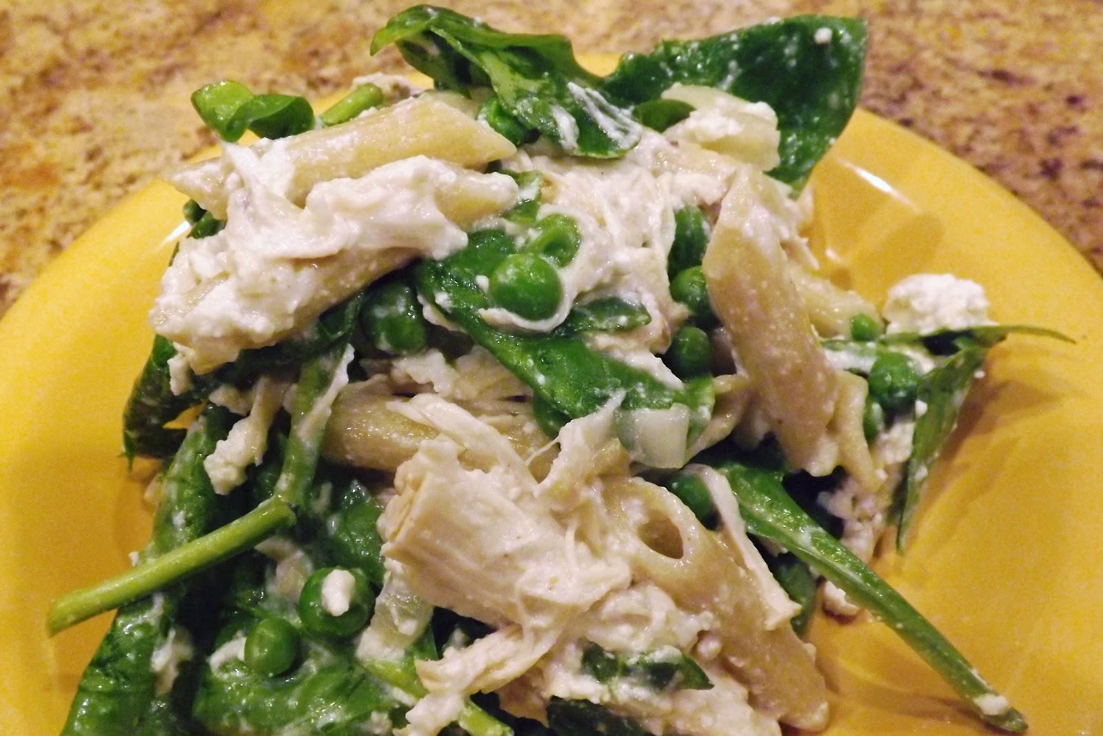 Make Your Someday Today!: Creamy Chicken and Spinach Pasta