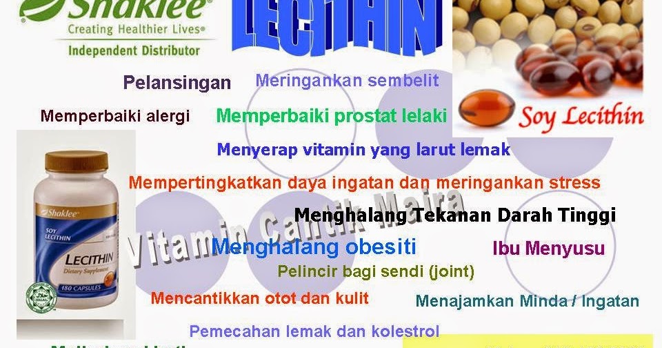 Kebaikan Lecithin Shaklee CeLoteh MJ