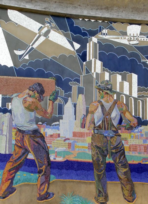 Just A Car Guy Winold Reiss art, and the Cincinnati Union Terminal