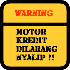 Stiker Unik dan Lucu pada Motor Tema Dilarang Nyalip Stiker Unik dan Lucu pada Motor Tema Dilarang Nyalip
