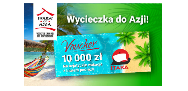 Wygraj wycieczkę do Azji Konkurs