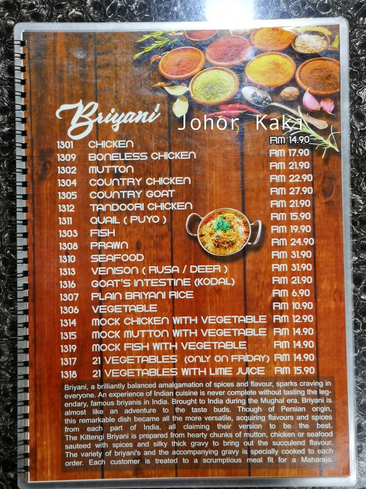 The Kettingi Briyani Experience Jalan Serampang Taman Pelangi Johor Kaki Travels For Food The Kettingi Briyani Experience Jalan Serampang Taman Pelangi Johor Kaki Travels For Food