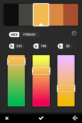Capture Color Pallettes from anywhere or anything!!  - free adobe app for the iphone that allows you to create great color palettes from the world around you!  #iphone #color #app