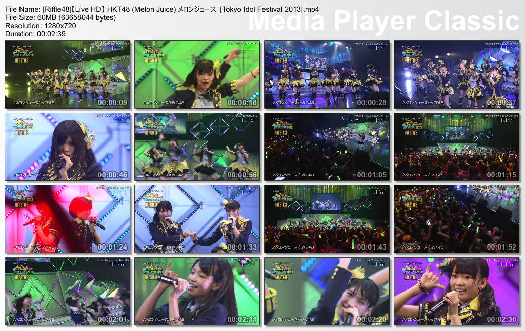 This my first blog Enjoy ! ^^ Download【Live HD】 HKT48 (Melon Juice