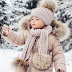 Girls' Sweet Solid Hooded Coats