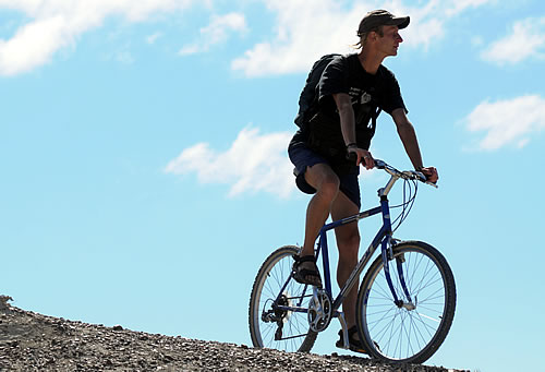 Mountain bike en Península Valdés