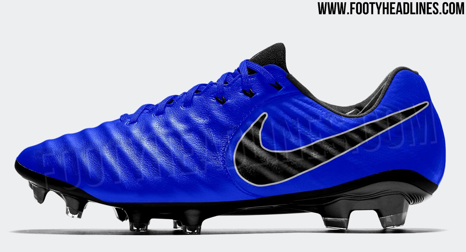Exclusive: Striking Blue / Black / Silver Nike Tiempo Legend VII 2018-19 Boots Leaked - Footy