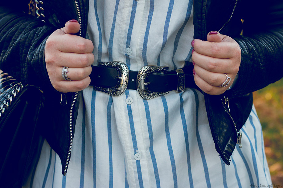 OUTFIT Come indossare la cintura con doppia fibbia, trend dell'autunno Stylosophique il OUTFIT Come indossare la cintura con doppia fibbia, trend dell'autunno Stylosophique il