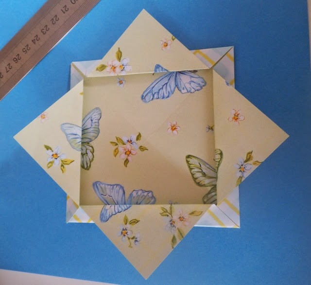 Paper Frame Fold Card Art Kilcoole Tutorials: Folded Frame Tutorial
