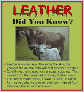 Leather made from animals