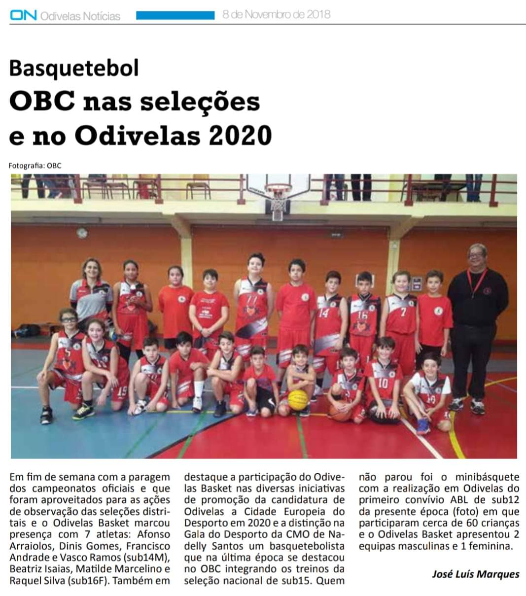 Seleção nacional feminina de basquetebol em Odivelas