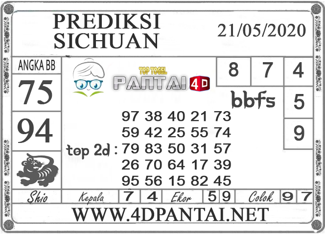 PREDIKSI TOGEL SICHUAN PANTAI4D 21 MEI 2020 PREDIKSI TOGEL SICHUAN PANTAI4D 21 MEI 2020