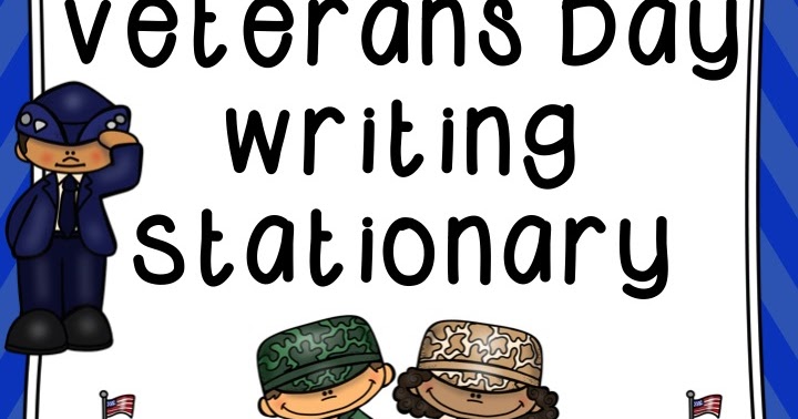 The Best of Teacher Entrepreneurs III: Veterans Day Writing Paper