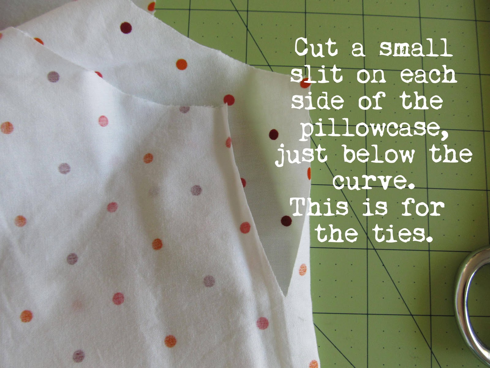 Pickup Some Creativity Ruffled Pillowcase Apron Tutorial