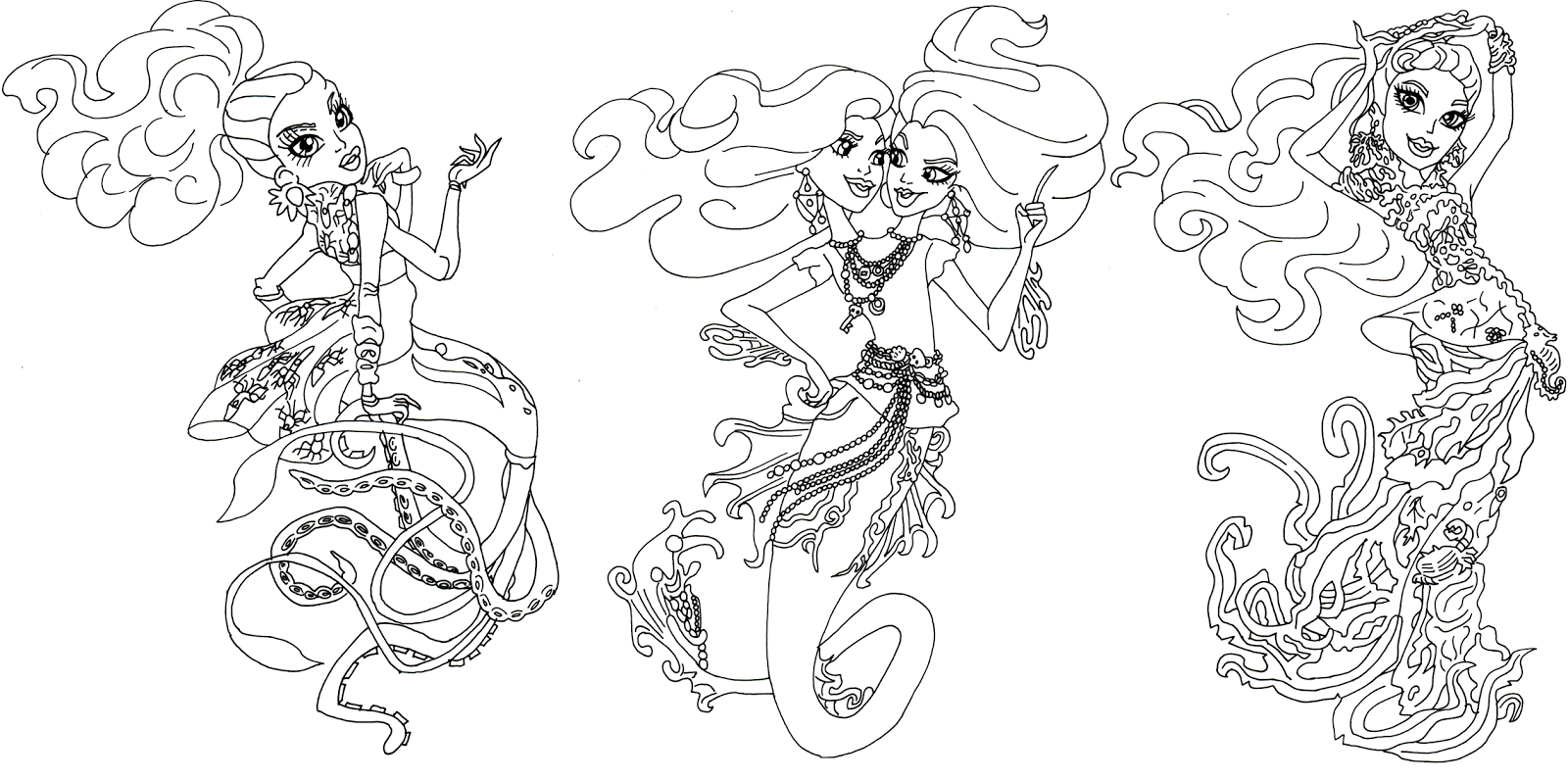 monster high boys coloring pages - photo #34