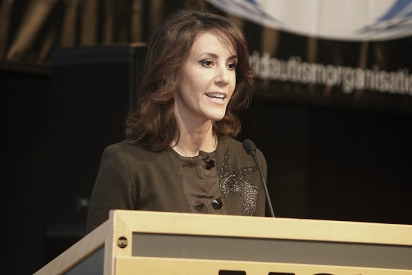 Princess Marie of Denmark attended International World Autism Conference in Herning, Denmark. Princess Marie is Denmark patron and Denmark Representative of World Autism Foundation
