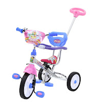 family chrome rotor ban karet bmx tricycle
