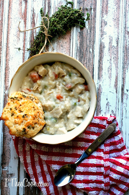 Chunky Chicken Pot Pie from I Thee Cook