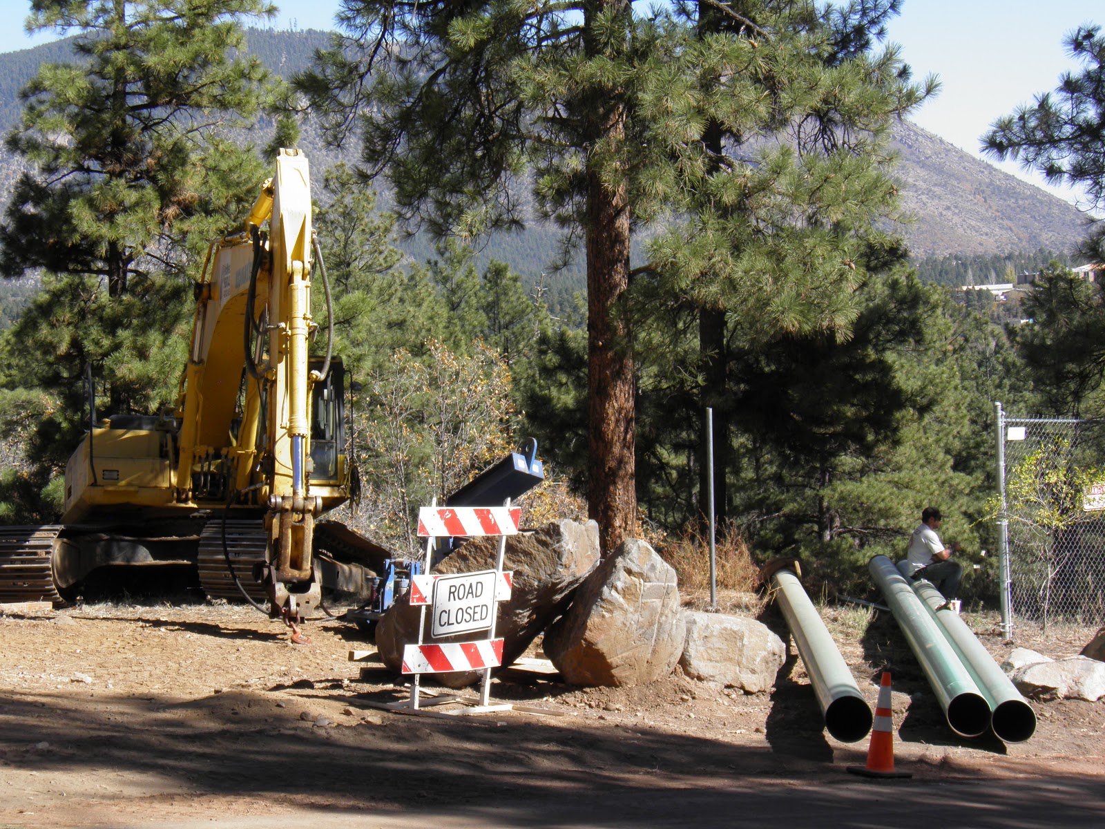 walking flagstaff snow bowl pipeline