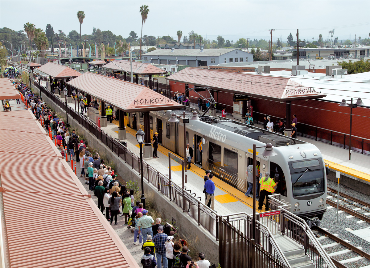 Monrovia Grand Opening Celebration Of The Gold Line Extension March 5, 2016