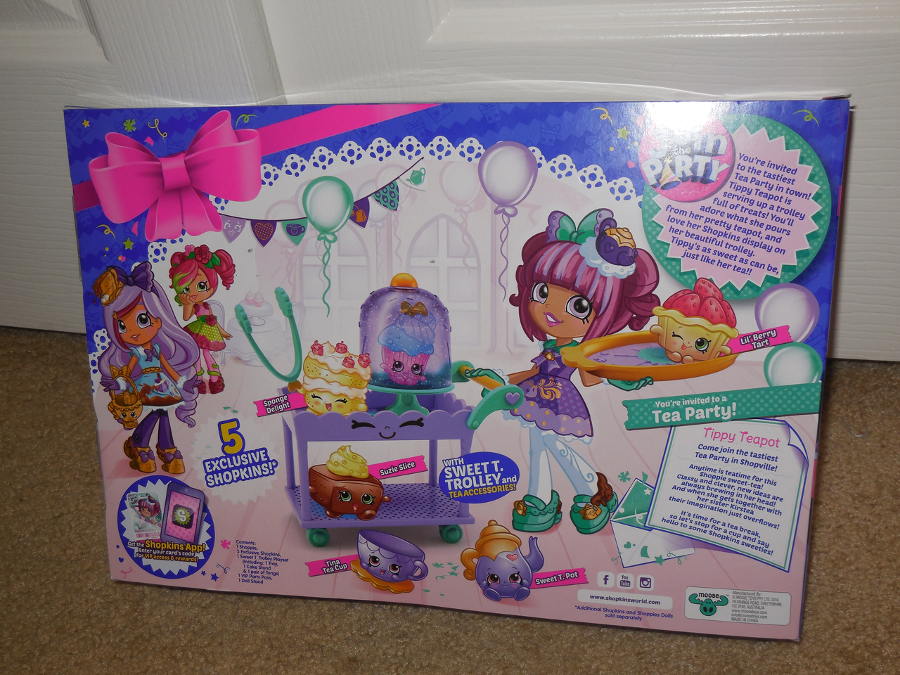 shopkins tea party set