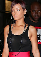 Rihanna Tits In See Through Dress | NUDE CELEB WORLD