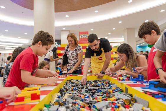 Casa Lego é a nova atração do Golden Square Shopping Casa Lego é a nova atração do Golden Square Shopping