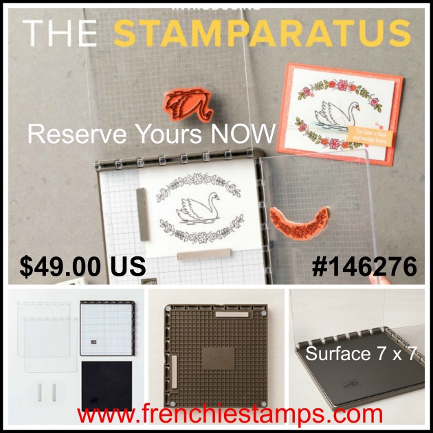 Stampin'Up! Stamparatus, Stamp position