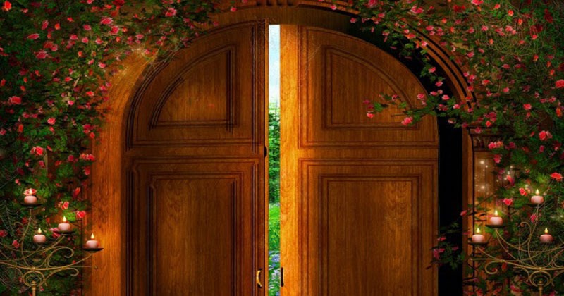 Открытая дверь в сказку. Открытая дверь. Сказочные ворота. Сказочная деревянная дверь. Открытые сказочные двери.