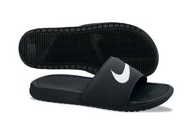 Nice Flip Flops: Nike Men's Benassi Swoosh Slide Sandal