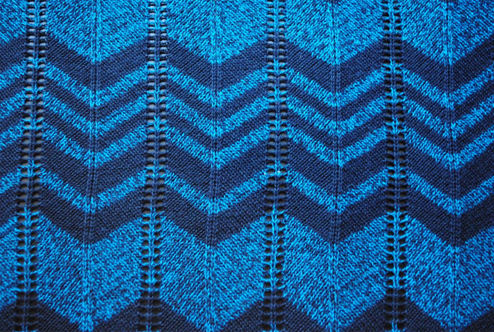 zakka life: Missoni Inspired Chevron Knitting Pattern